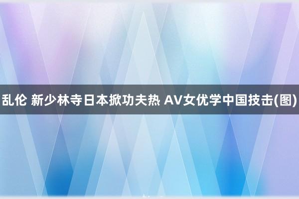 乱伦 新少林寺日本掀功夫热 AV女优学中国技击(图)